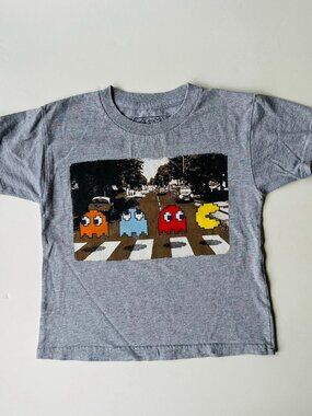 Mad Engine Pac Man Graphic Kids Tee